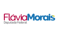 Atendemos a Deputada Federal Flávia Morais - Logo Flávia Morais